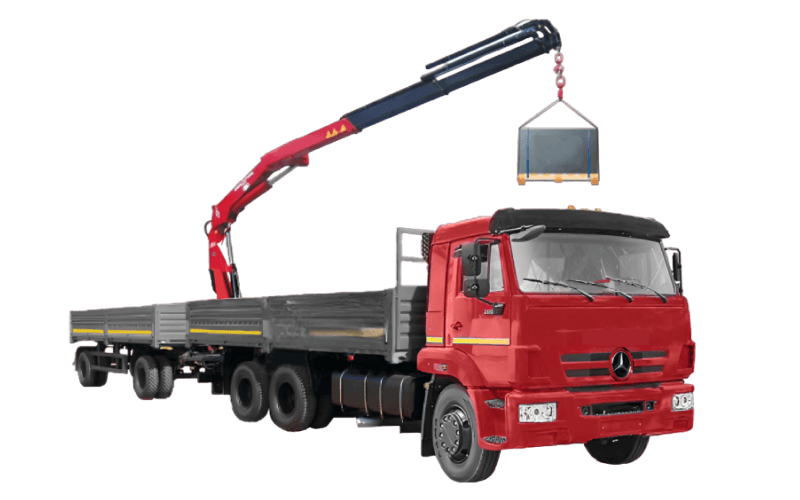 Автомобиль бортовой 18т с манипулятором